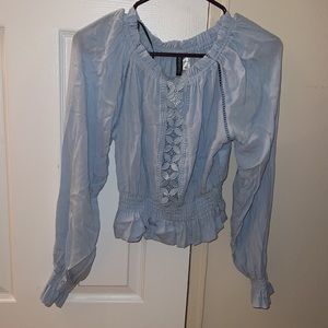 Off the shoulder Blouse NWT